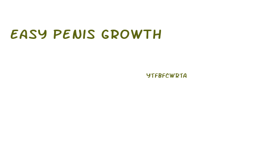 Easy Penis Growth