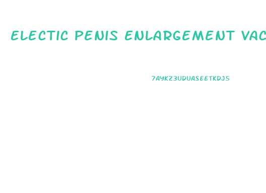 Electic Penis Enlargement Vacuum Pump