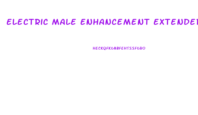 Electric Male Enhancement Extender