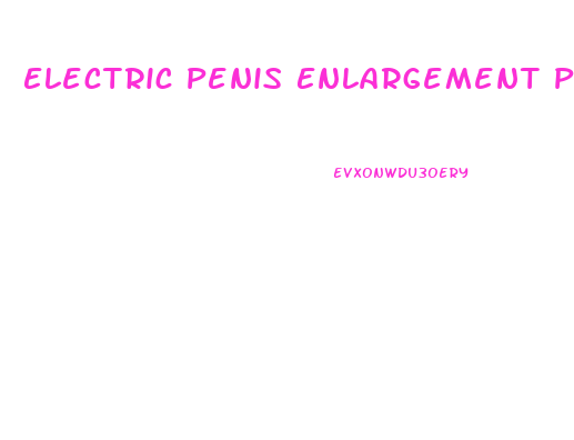 Electric Penis Enlargement Pump