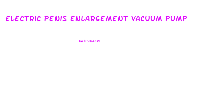 Electric Penis Enlargement Vacuum Pump