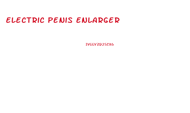 Electric Penis Enlarger