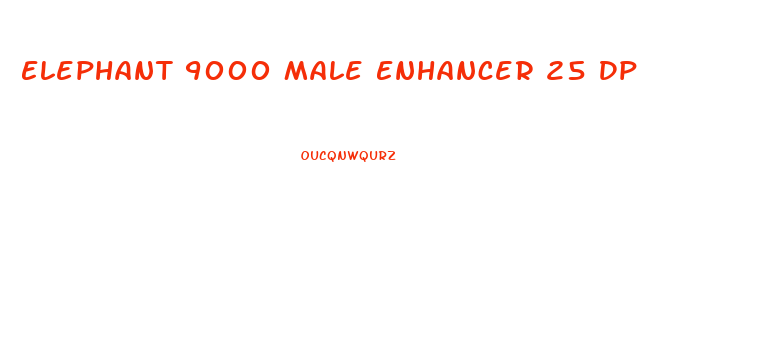 Elephant 9000 Male Enhancer 25 Dp