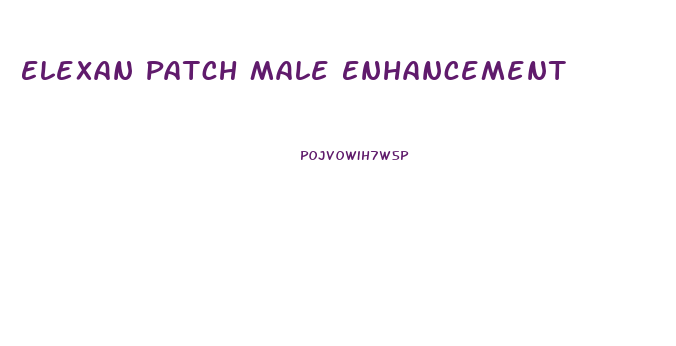 Elexan Patch Male Enhancement