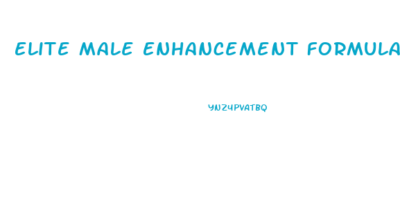 Elite Male Enhancement Formula