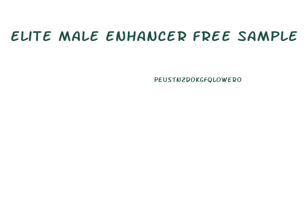 Elite Male Enhancer Free Sample