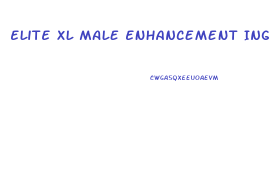 Elite Xl Male Enhancement Ingredients