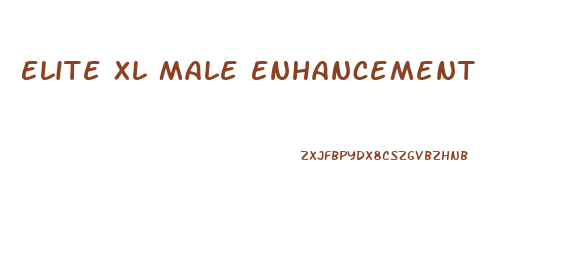 Elite Xl Male Enhancement