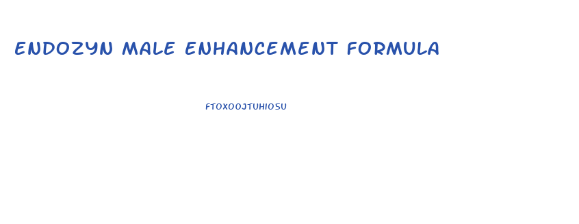 Endozyn Male Enhancement Formula