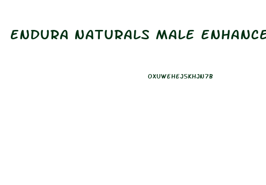 Endura Naturals Male Enhancement Ingredients