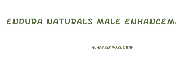 Endura Naturals Male Enhancement Ingredients
