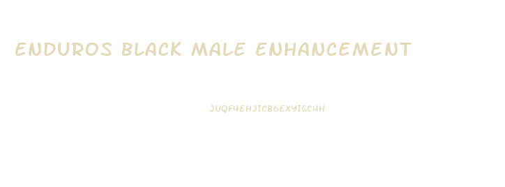 Enduros Black Male Enhancement