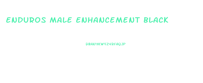 Enduros Male Enhancement Black