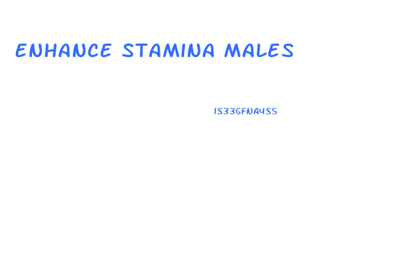 Enhance Stamina Males