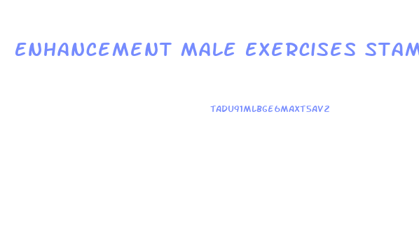 Enhancement Male Exercises Stamina