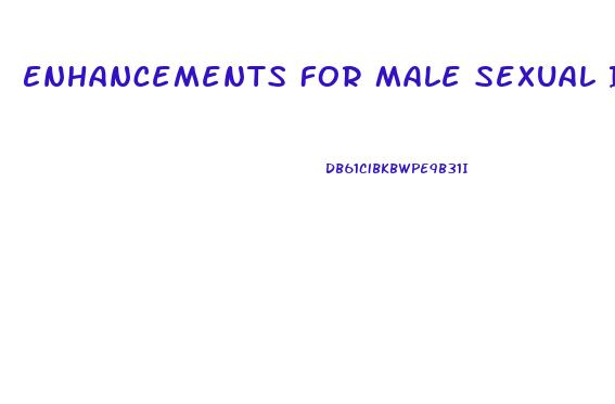 Enhancements For Male Sexual Intercourse