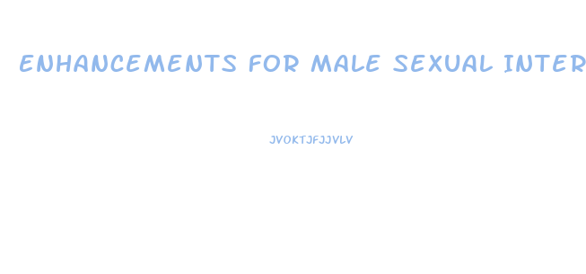 Enhancements For Male Sexual Intercourse