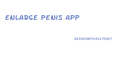 Enlarge Penis App