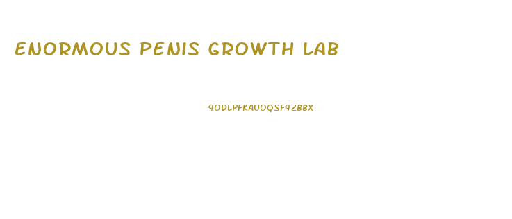 Enormous Penis Growth Lab