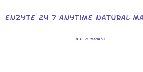Enzyte 24 7 Anytime Natural Male Enhancement Supplement 40 Count