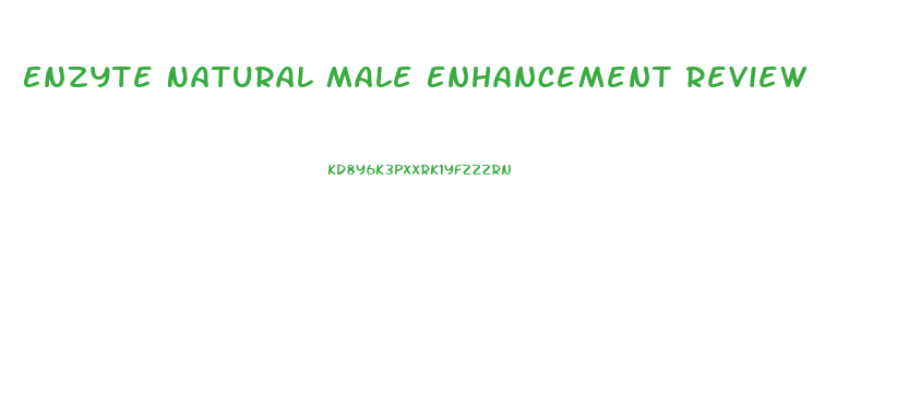 Enzyte Natural Male Enhancement Review