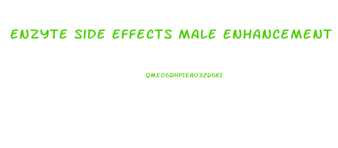 Enzyte Side Effects Male Enhancement