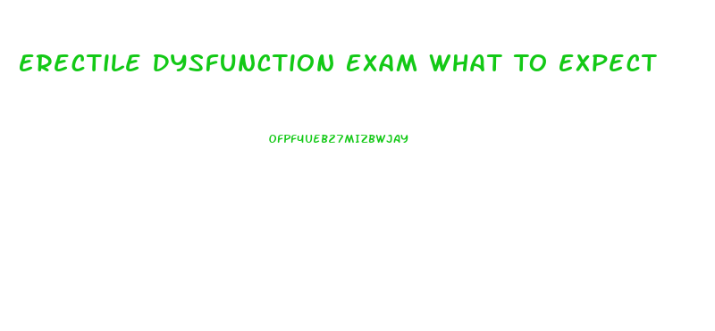 Erectile Dysfunction Exam What To Expect