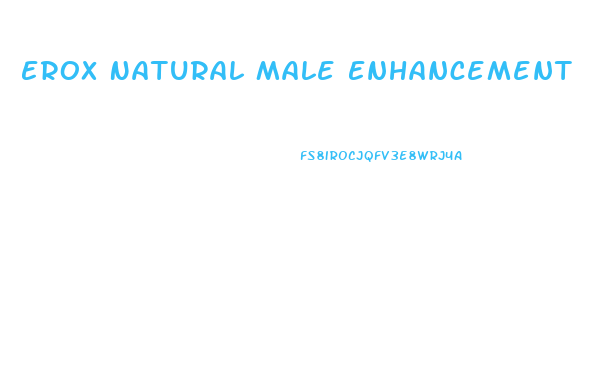 Erox Natural Male Enhancement