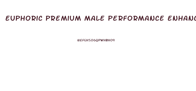 Euphoric Premium Male Performance Enhancer Review