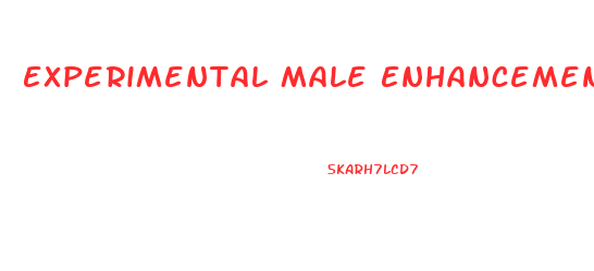 Experimental Male Enhancement Pills