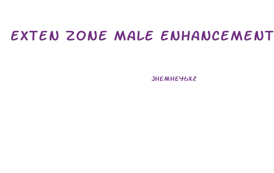 Exten Zone Male Enhancement Pill