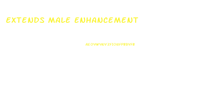 Extends Male Enhancement