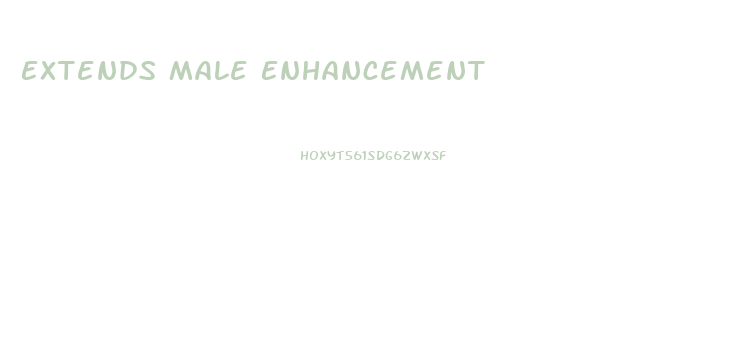 Extends Male Enhancement