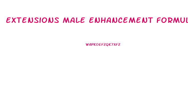 Extensions Male Enhancement Formula 2