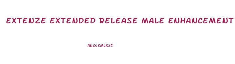 Extenze Extended Release Male Enhancement Supplement Reviews Sildenafil