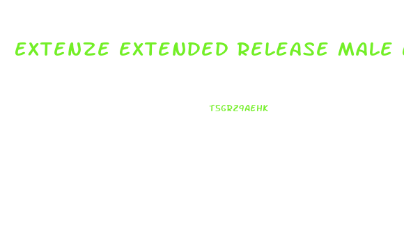 Extenze Extended Release Male Enhancement Supplement Reviews Sildenafil