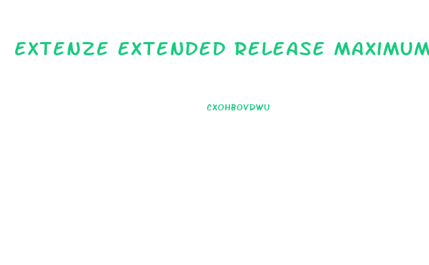 Extenze Extended Release Maximum Strength Male Enhancement Liquid Gelcaps