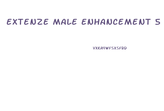 Extenze Male Enhancement 5 Day Supply