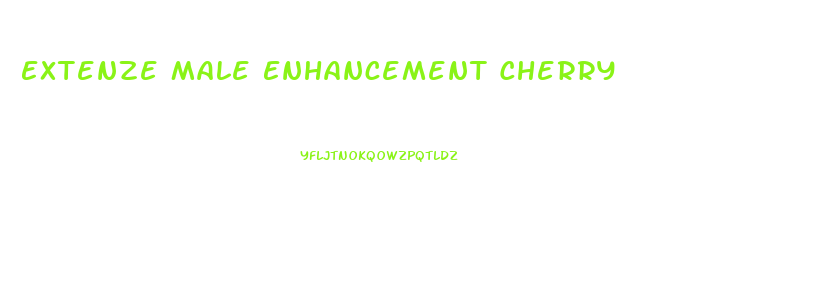 Extenze Male Enhancement Cherry