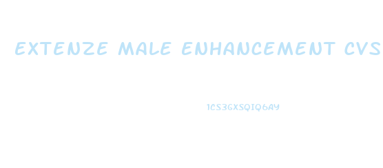 Extenze Male Enhancement Cvs