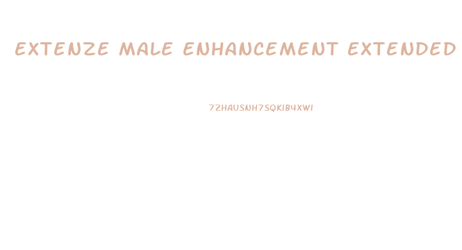 Extenze Male Enhancement Extended Release Version