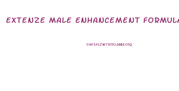 Extenze Male Enhancement Formula Drink