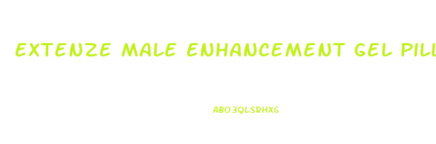 Extenze Male Enhancement Gel Pills