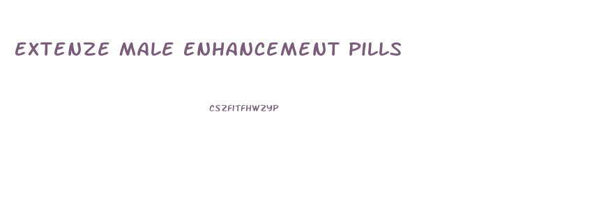 Extenze Male Enhancement Pills
