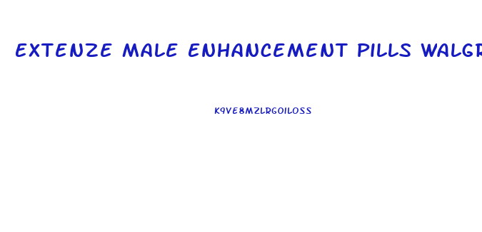 Extenze Male Enhancement Pills Walgreens