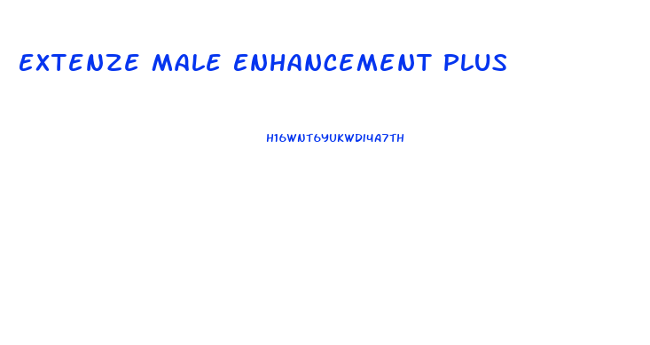 Extenze Male Enhancement Plus