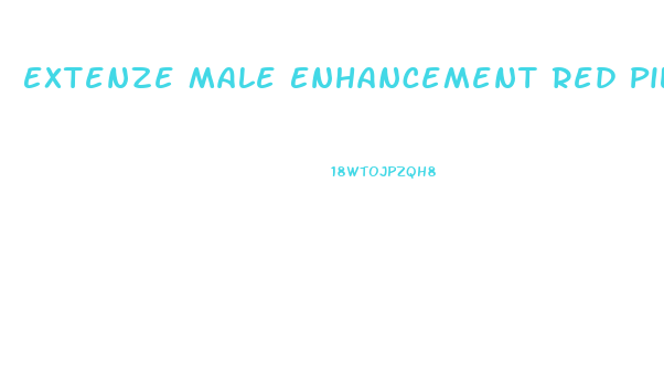 Extenze Male Enhancement Red Pill