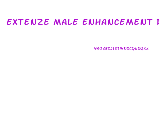 Extenze Male Enhancement Review