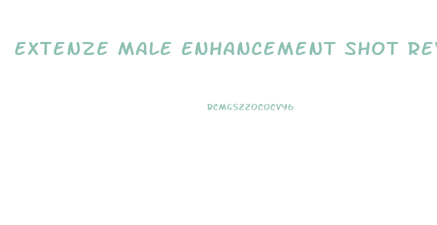 Extenze Male Enhancement Shot Review