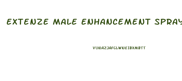Extenze Male Enhancement Spray Products